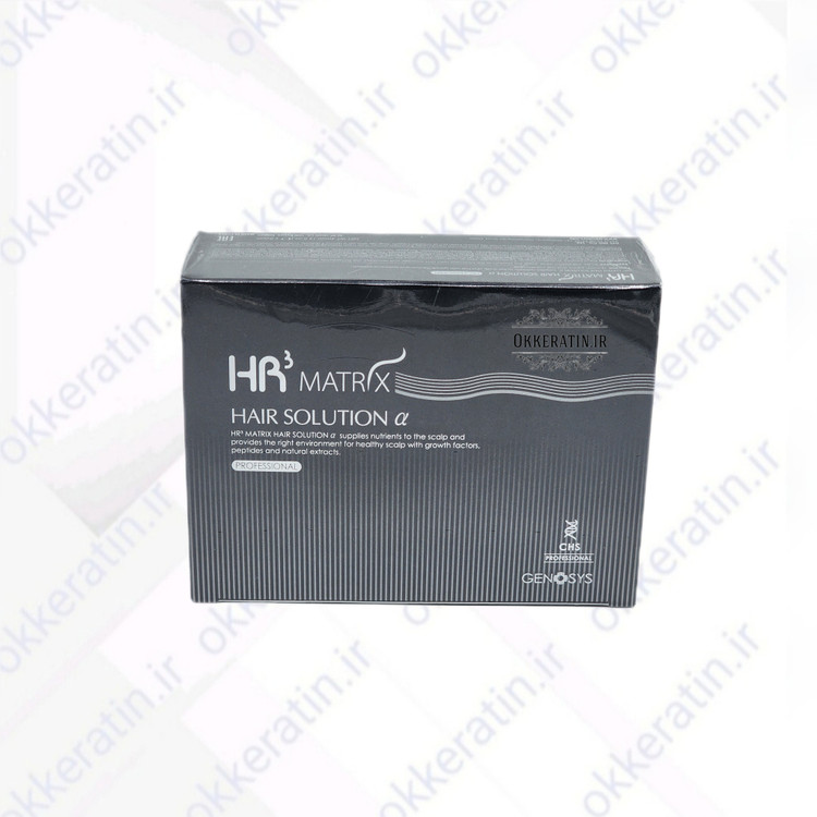 کوکتل رویش مجدد و تقویت و درمان ریزش مو ماتریکس ژنوسیس HR3