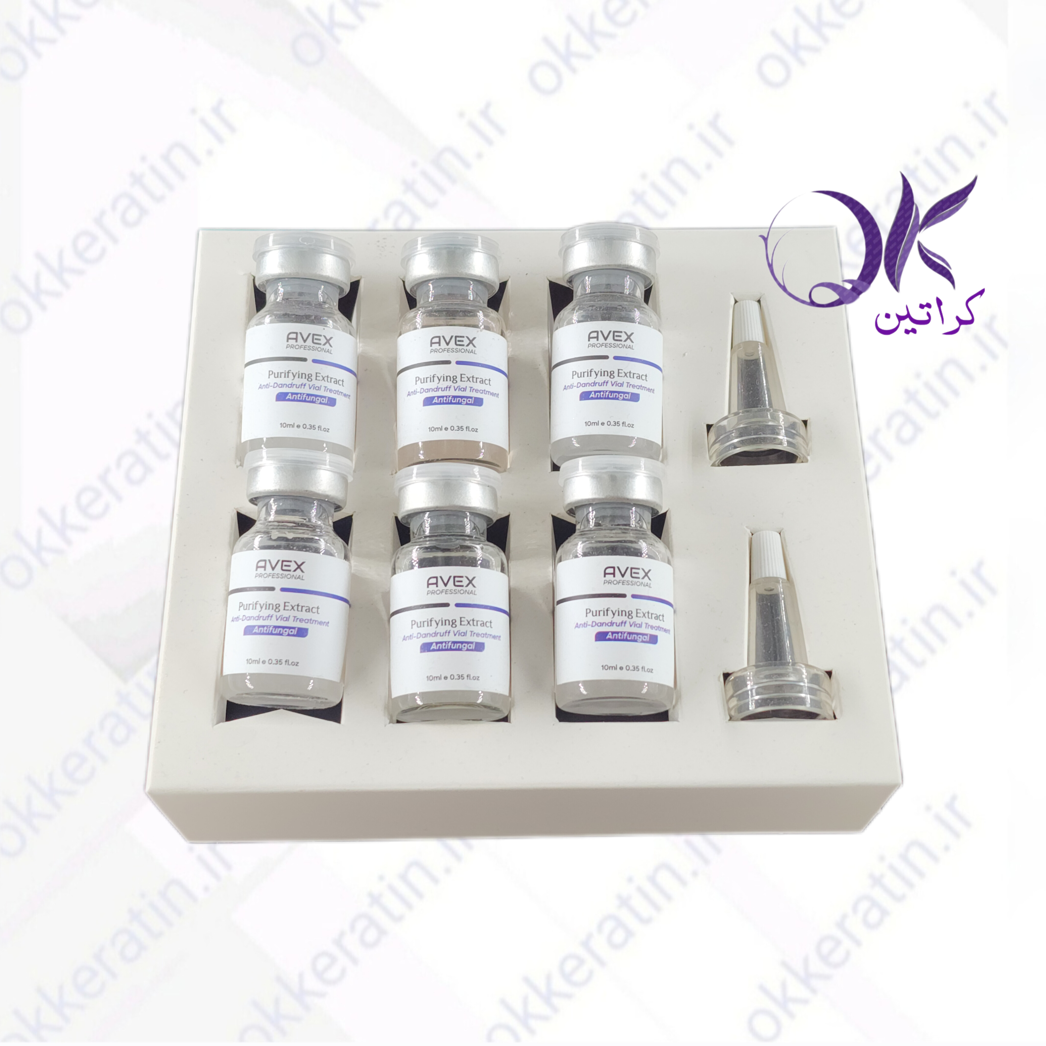 ویال آنتی دندروف (ضد شوره) اوکس (6ویال ۱۰میل)