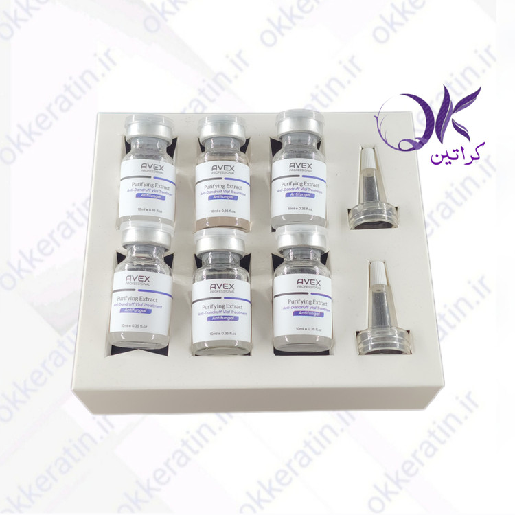 ویال آنتی دندروف (ضد شوره) اوکس (6ویال ۱۰میل)