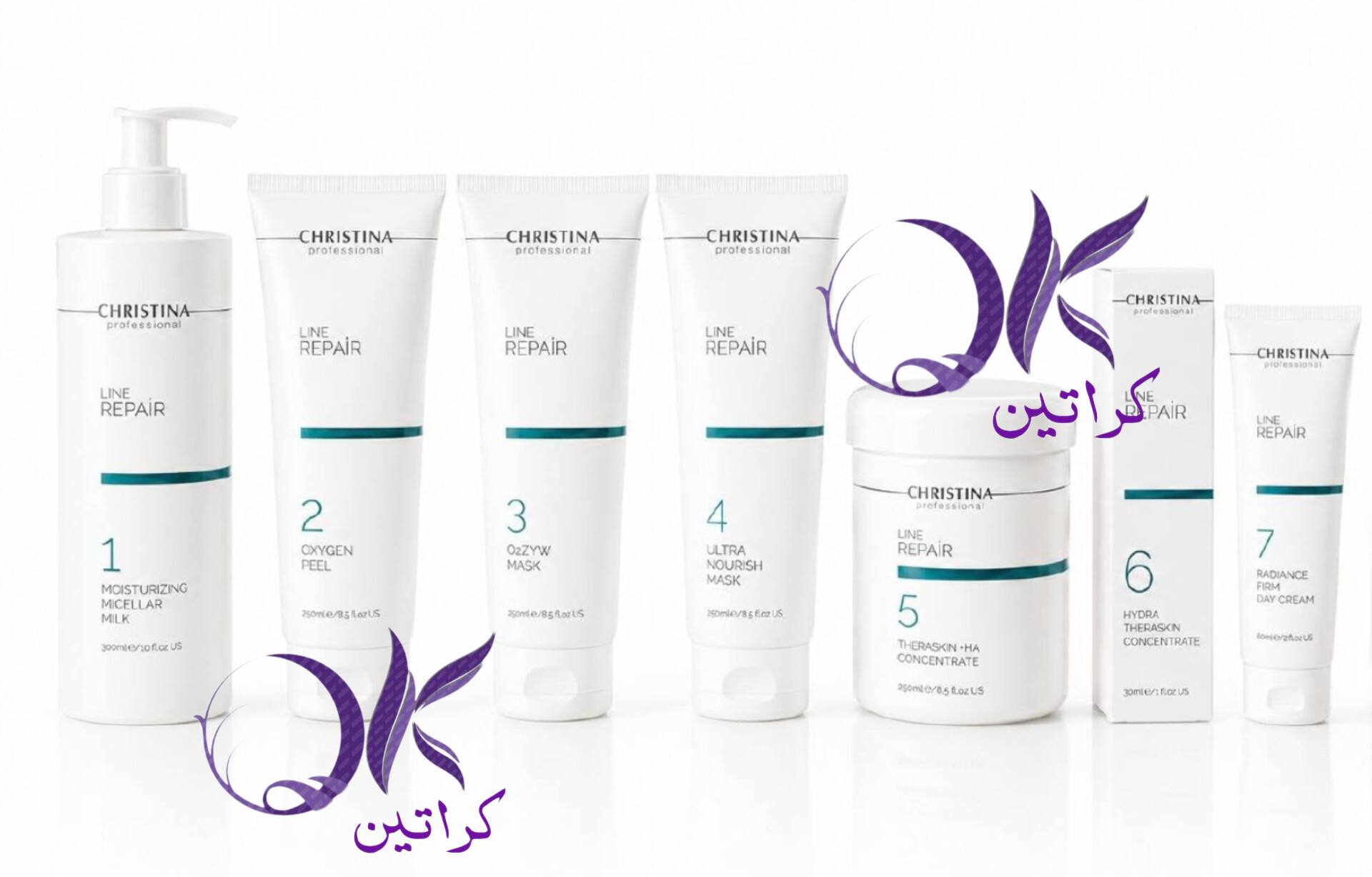 پک ۷ مرحله‌ای LINE REPAIR کریستینا | Christina Professional